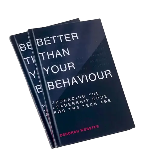 Better Than Your Behaviour by Deborah Webster